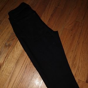 Joe's black mid rise skinny  jeans ladies 25